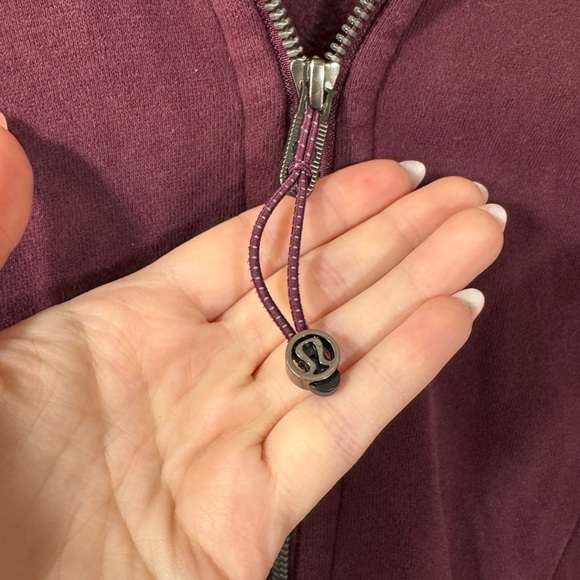 lululemon Heathered Bordeaux Drama Scuba Hoodie III - Picture 12 of 13